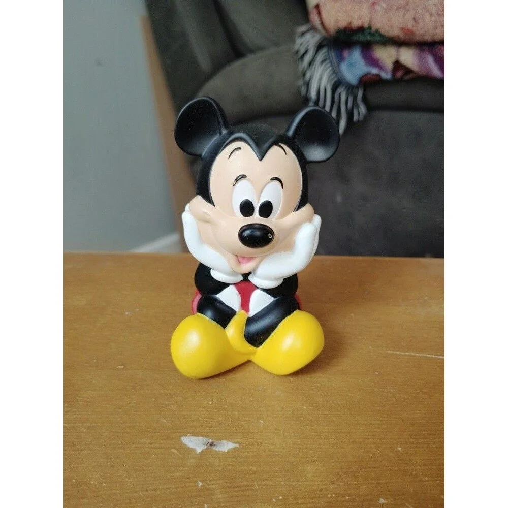 Disney Mickey Mouse Figure Plastic 4” Collectible Toy